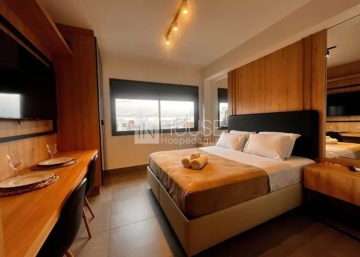 Apartamento Skyglass - - In House Porto Alegre